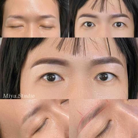 Miya.studio米呀半永久紋繡 - 女生霧眉