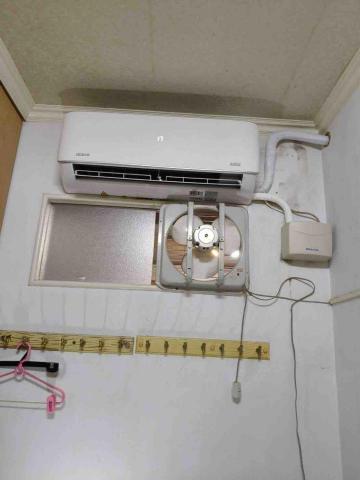 冠安冷氣空調 冷氣安裝清洗保養 - 舊換新 安裝一對一冷氣銅管走舊有裝潢內