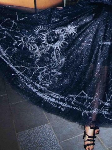 Liz Wang - 裙擺繡花