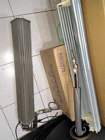 卓越冷氣 - 沼氣導致內機漏冷媒，內蒸發器換新