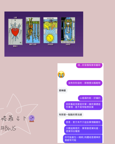 Between Words & Soul 語靈之間 - 占卜過程