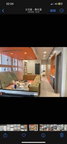 以勒企業社臻至油漆工程 - 台中市北屯區台灣第一味飲料企業總部2樓天花板牆面門片櫃子油漆完工照片