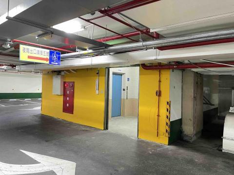 以勒企業社臻至油漆工程 - 台中市科技大學地下室牆面油漆改色完工後照片