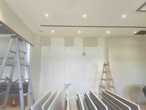 以勒企業社臻至油漆工程 - 台中市北屯區台灣第一味飲料企業總部4樓完工後照片