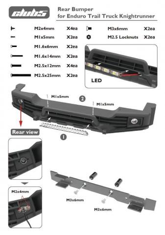 Brian-Studio - RC遙控車產品組裝說明:前保桿 page.1 Brian-Studio - RC遙控車產品組裝說明:前保桿 page.1