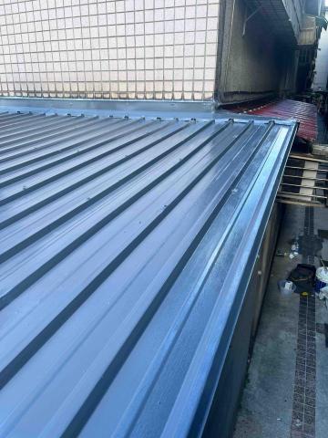 佳昇鋁門窗 - 第二層第三層鐵灰色防鏽漆