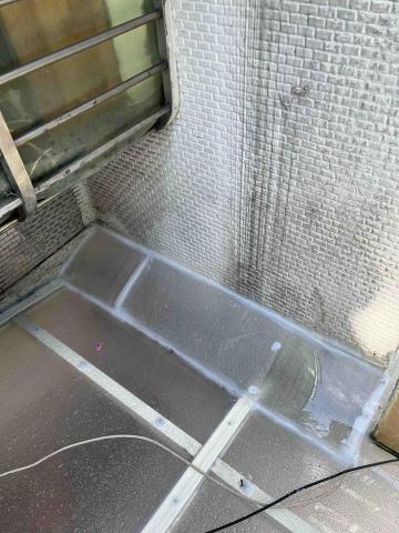 佳昇鋁門窗 - 這節因為排水不良所以只好封起來