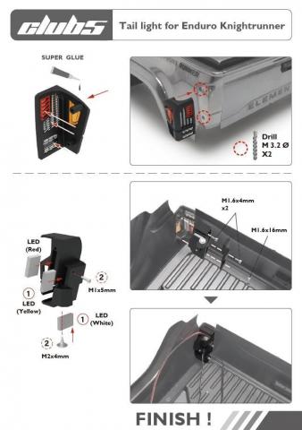 Brian-Studio - RC遙控車產品組裝說明:尾燈 Brian-Studio - RC遙控車產品組裝說明:尾燈
