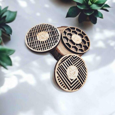 幸運蝶lucky butterfly - 木質香氛片