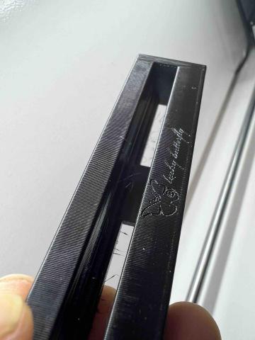 幸運蝶lucky butterfly - 塑料雕刻