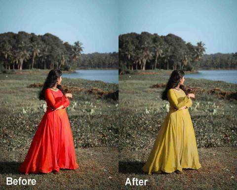 MJ -  衣服顏色調整