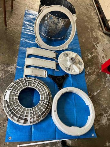 達特龍冷氣/洗衣機專業清洗 - LG WF-109G清洗