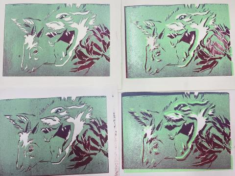 李懷殊（Una） - 版畫 8*10