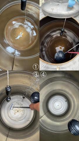 御用水電 - 居家白鐵水塔清潔