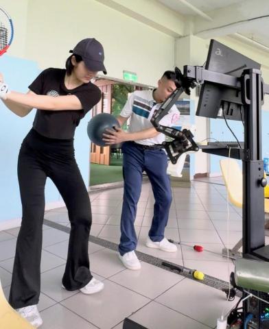 提供高爾夫服務的專家吳柔恩