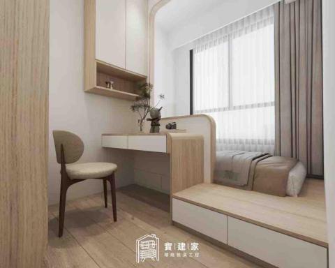實建家裝潢 - 次臥設計