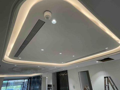 順財工程 - 線條燈安裝