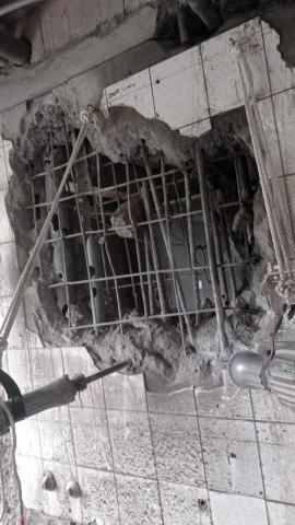 劉承宗 - 金山，35公分混凝土牆人工打除