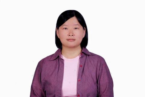 提供割草服務的專家彭鈺惠