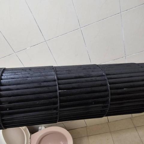 酷潔冷氣清洗 - 冷氣風鼓洗後(全機拆洗)