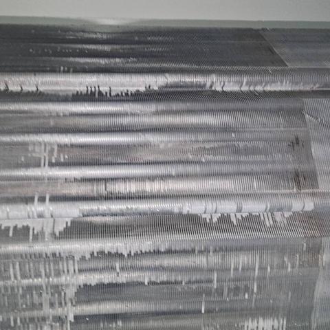 酷潔冷氣清洗 - 冷氣鰭片洗前