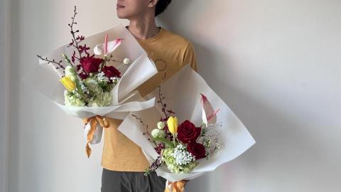 亞居拉傢飾花藝設計工作室 - 當季鮮花束