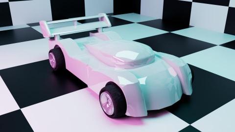Mini Hsieh - 汽車3D建模_銀白時代