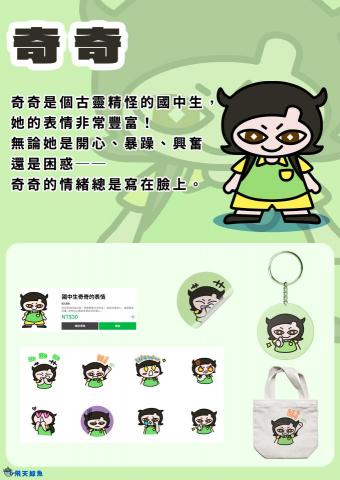 飛天鯨魚 - 角色設計