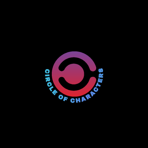 智象文化創意 - 此圖片設計靈感來自「太極」。
外圈漸層C開口朝右，象徵前進。
內圈黑底C開口朝左，象徵追溯。
中間字母O，象徵生生不息。
而據說地球第一個聲音，為"OM"。
故自創品牌「字造圈」 CIRCLE OF CHARACTERS . 除了以文字傳遞知識、流傳文化，更盡可能讓"字"能以聲音方式表達。