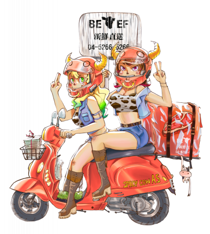 騷味洋芋 - csp漫畫風格電繪