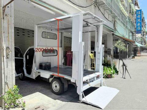 百變小發財幫你載 - 升降車體空間容量彈性高