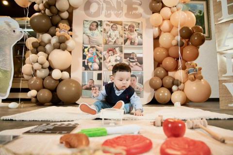 涵漾派對佈置 - 抓周佈置