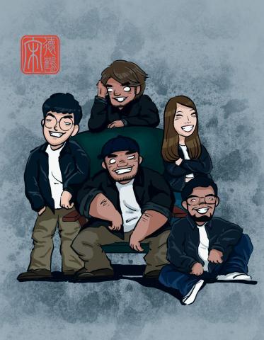 Jocelyn｜插畫設計 - 樂團插圖