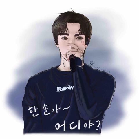 林意若 - procreate-人物臨摹