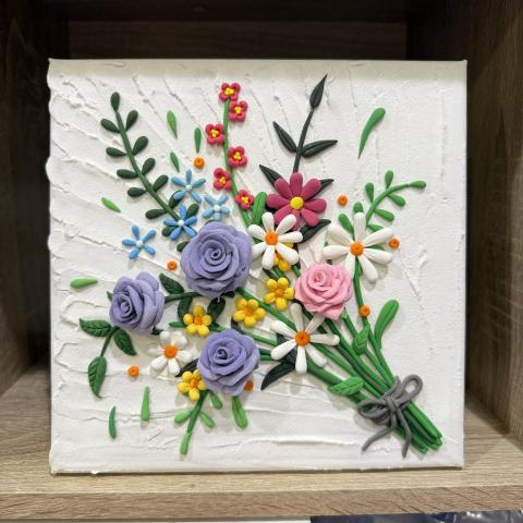 Lydia - 與企業合作共同舉辦捏塑課程-愛的花束 Lydia - 與企業合作共同舉辦捏塑課程-愛的花束