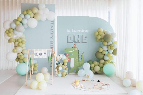 涵漾派對佈置 - 抓周佈置