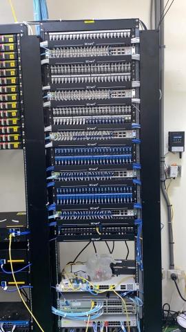 禾基資訊有限公司 - 網銀國際 機房端網路配線盤建置 禾基資訊有限公司 - 網銀國際 機房端網路配線盤建置