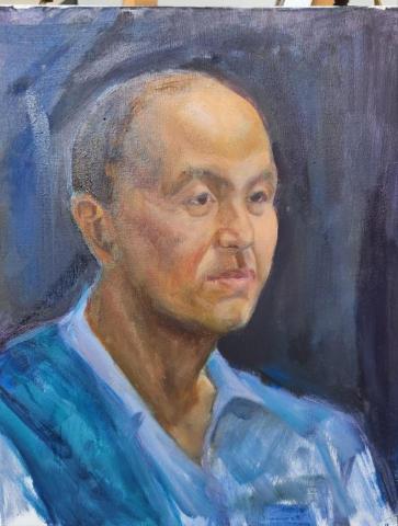 羅千雨 - 油畫寫生