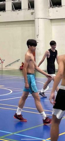 林劉坤銘 - 訓練前的樣子