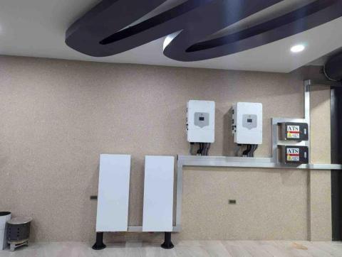 Mike Huang - 太陽能自用節能+儲能不斷電系統8KW兩套（主機*2+儲能電池*2）