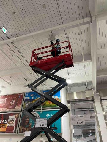 祐翔空調 - 賣場燈具更新