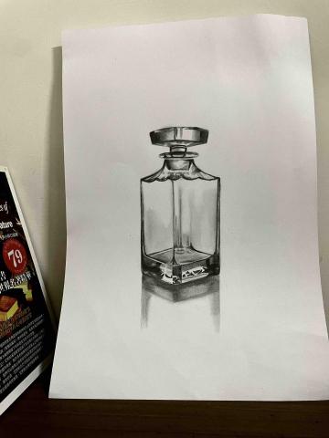 漫汐萱草設計所-Daylilystide - 香水素描｜Still Life Sketching