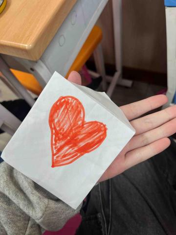 Jenna - 小二學生給我的塗鴉小信封