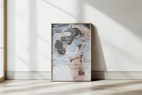 楊子欣 - 拼貼視覺實驗｜Collage Poster Design