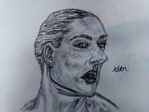 Allen Huang - 素描作品