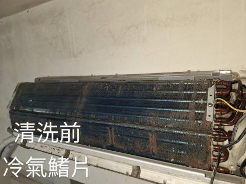 陳侑楠 - 鰭片清洗前