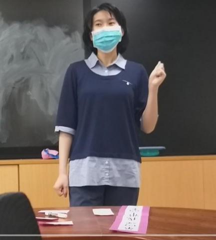 提供射箭靶服務的專家陳微臻