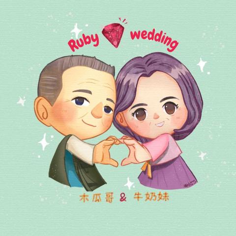 Menuka Art - 半身似顏繪，畫出最特別的你！