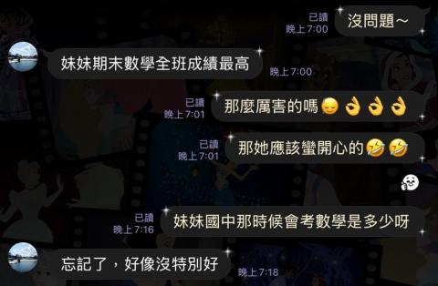 陳建廷  數理/才藝私人家教團隊 - 教學成效良好!!!學生期末數學全班成績最高