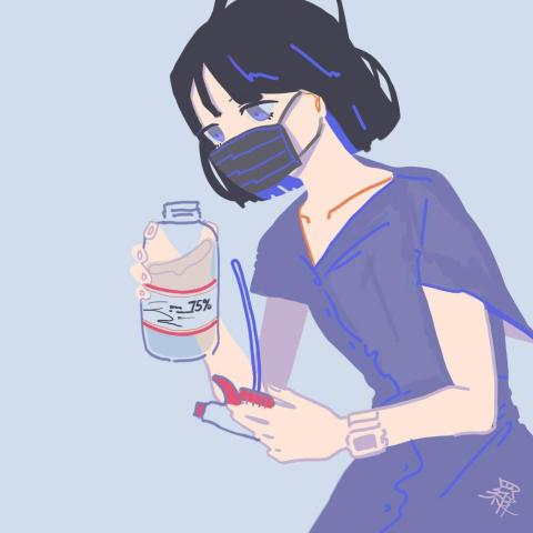 提供照片似顏繪app服務的專家羅小姐